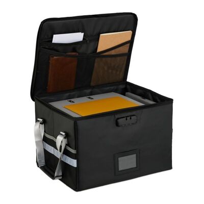 Bolsa para documentos WOODENFURN ignífuga e impermeable