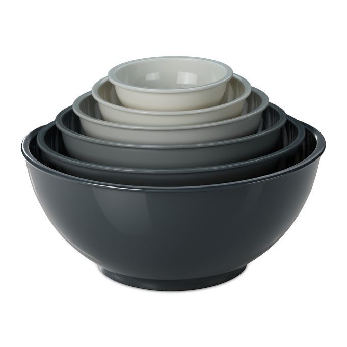 WOODENFURN 6-piece mixing bowl set made of plastic