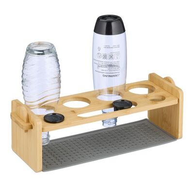 Portabottiglie WOODENFURN in bambù per 4 bottiglie