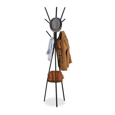 Appendiabiti WOODENFURN con ripiano