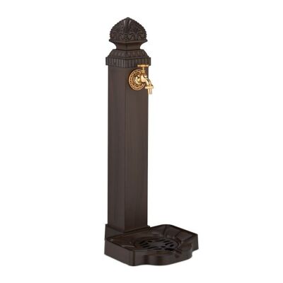 Fuente de pie WOODENFURN antigua 77 cm