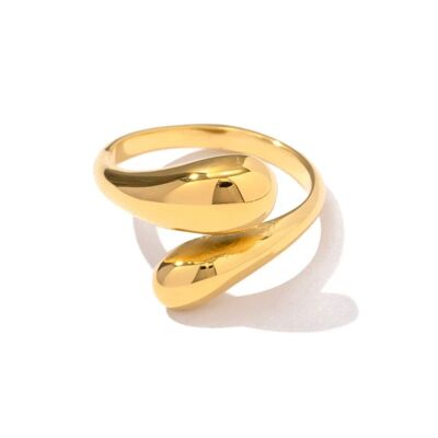 Golden geometric ring