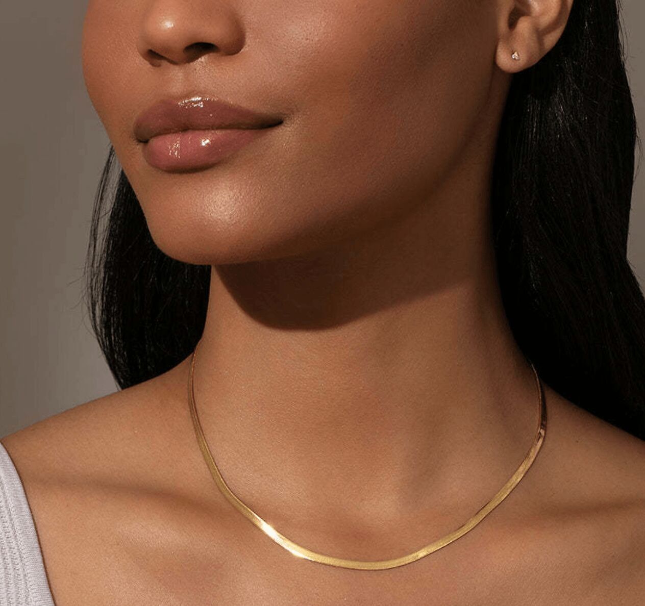 Collana girocollo placcata oro