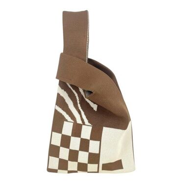 Bolsito de Mano Compacto en Tela Nylon con 2 Asas B2B