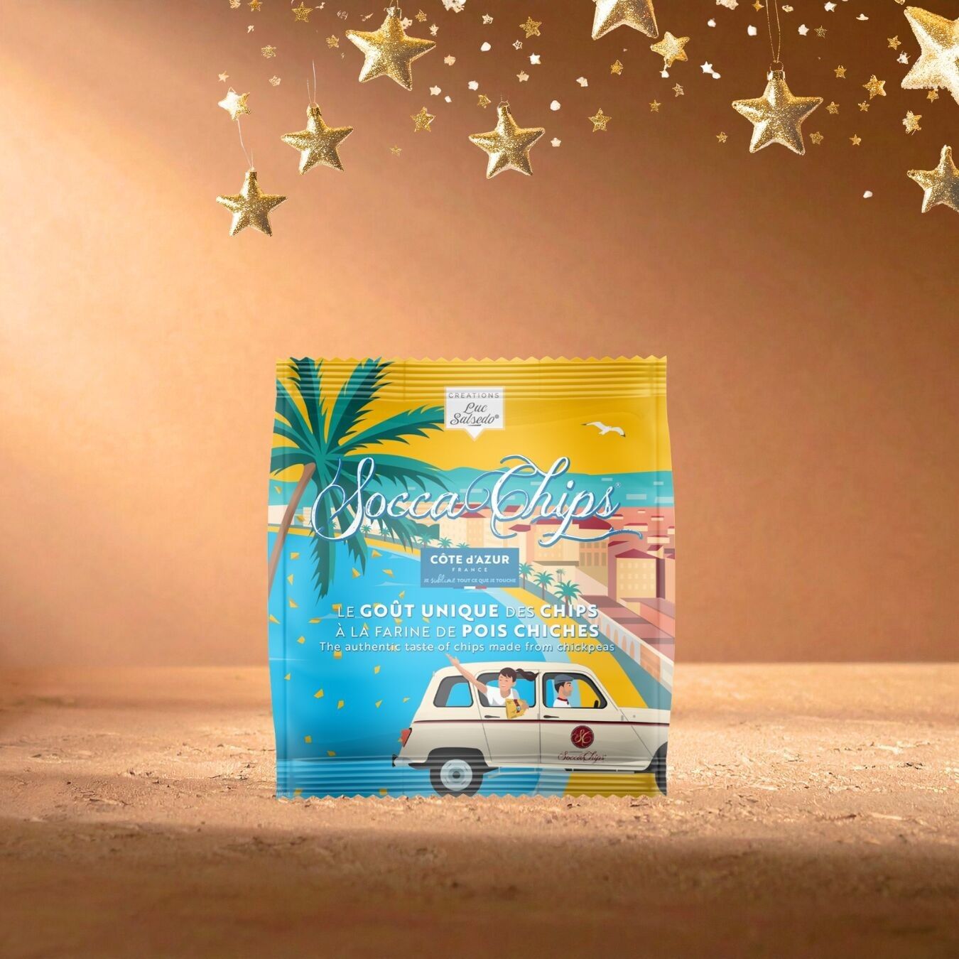 NOVITÀ 2025 pocket nature 40g illustrato - chips di farina di ceci