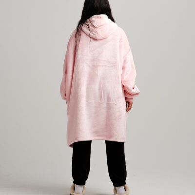 Coperta con cappuccio originale Ony - Rosa
