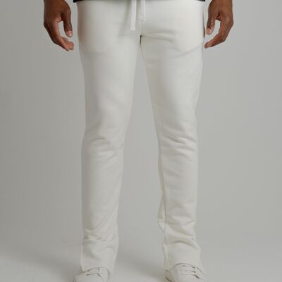 PANTALON DE SURVÊTEMENT FENDU OFF-WHITE