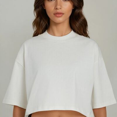 T-SHIRT CORTA DA DONNA OFF-WHITE