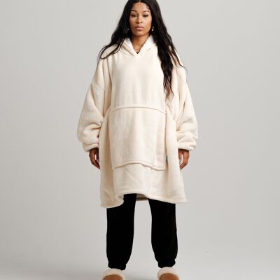 Coperta con cappuccio originale Ony - Crema