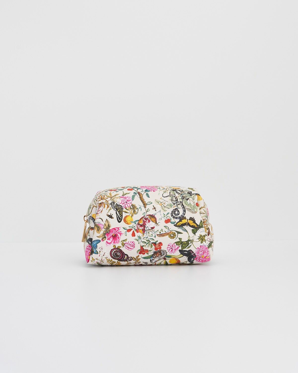 FABLE Floral Engravings Cosmetics Pouch