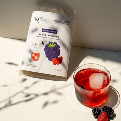 Berry Rooibos - Cold Brew It - Organic Fruity Infusion