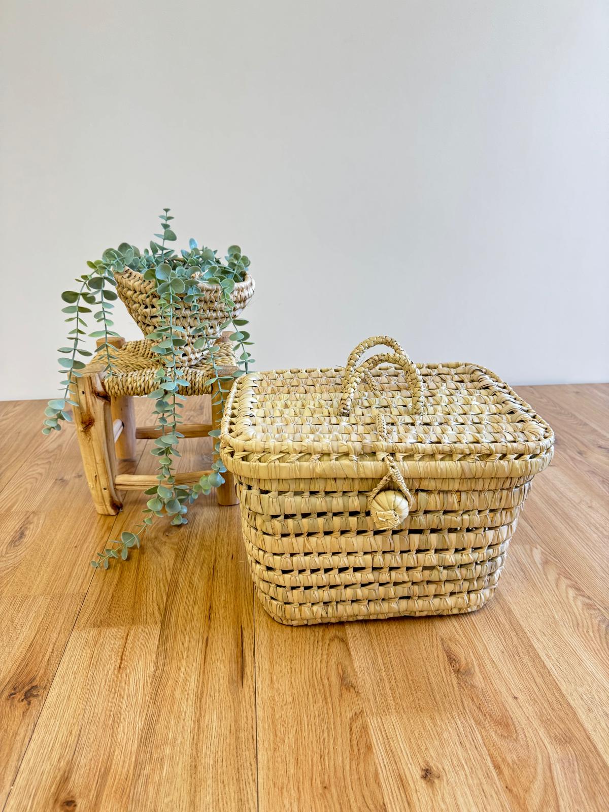 Valisettes, boîte de rangement, boîte de décoration, boîte en osier