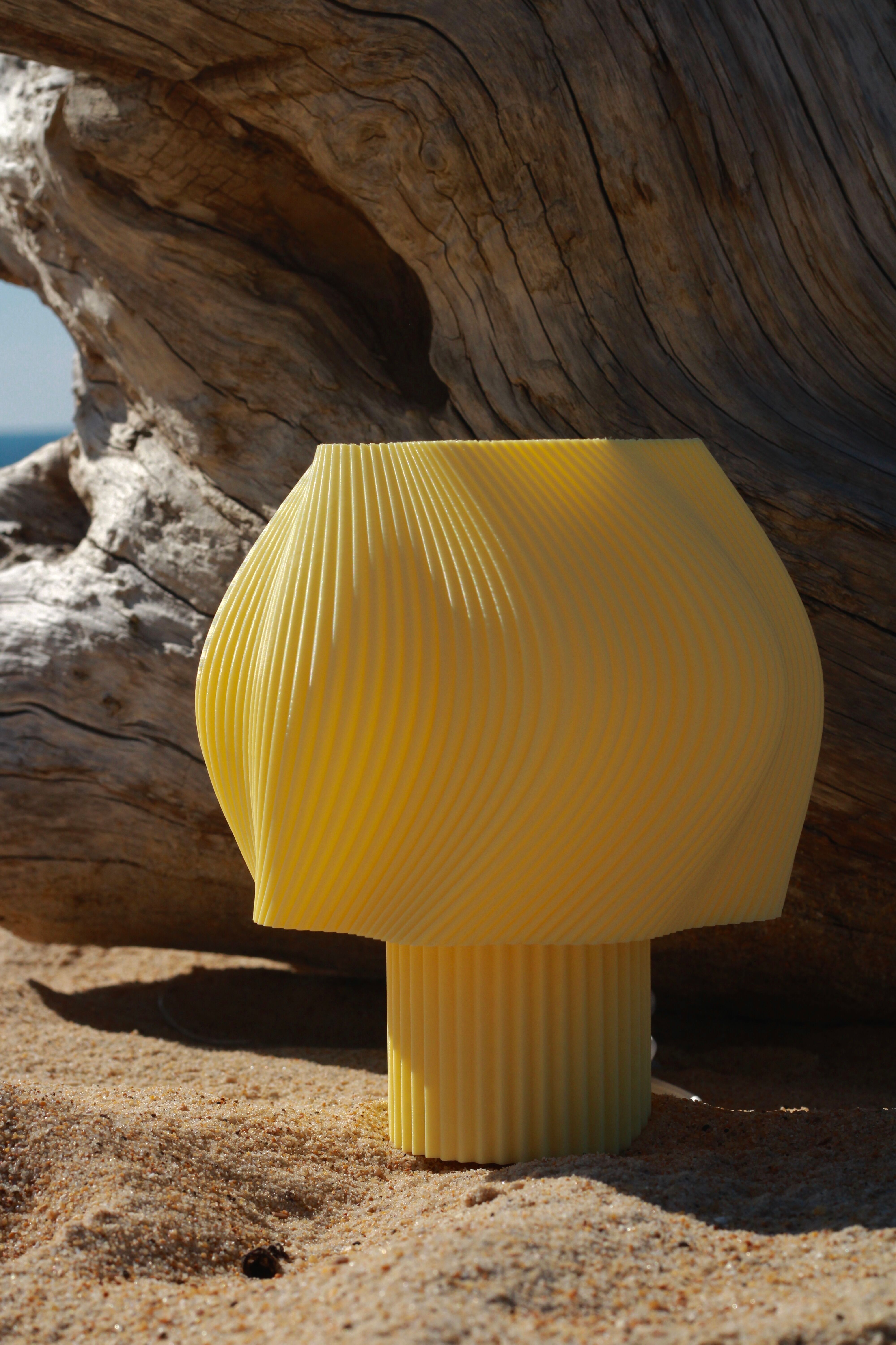 ONDRA table lamp - Lemon yellow