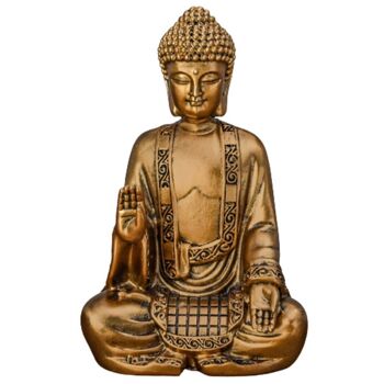 Statuette Bodhi or – Décoration Zen et Feng Shui – Pour Créer une Ambiance Relaxante et Spirituelle – Idée Cadeau Porte-Bonheur 6