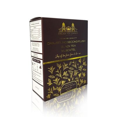 Thé noir bio Darjeeling Second Flush Luxury Muscat 250 g