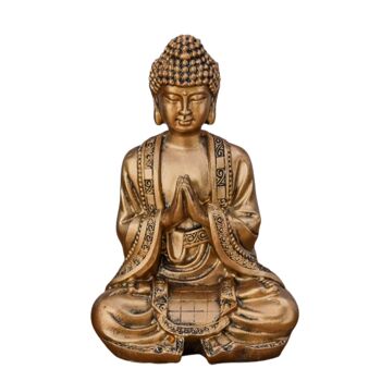 Statuette Bouddha Or – Décoration Zen et Feng Shui – Objet Porte bonheur – Idée Cadeau Zen 6