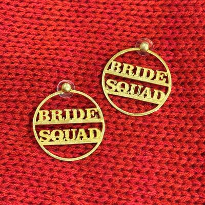 Orecchini grandi Bride Squad - Oro
