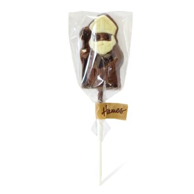 Piruleta de chocolate con leche Bishop
