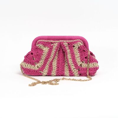 Bolso de mano de rafia WS