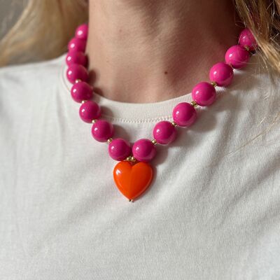 COLLANA ALMA - COLLANA CON PERLINE ROTONDA / PALLINE