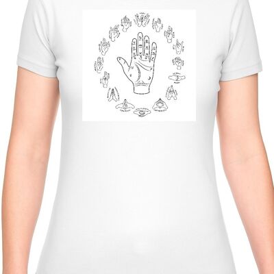 Bohotusk Mudra Energy Flows Cotton Mens T-Shirt S - 3XL