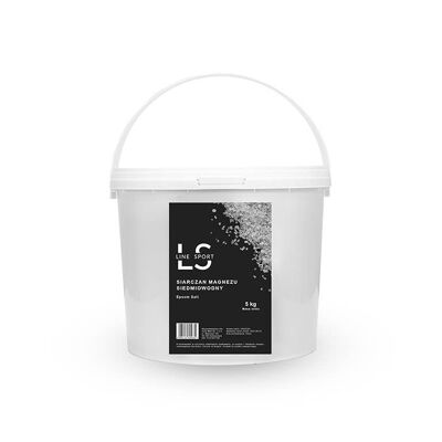 Sel d'Epsom - sulfate de magnésium heptahydraté Line Sport 5 kg