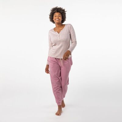 Organic Cotton Pajamas Beta Lilo Flowers Fair Trade