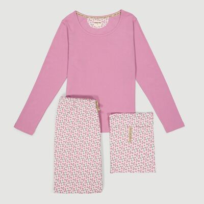 Organic Cotton Gamma Lilo Flowers Fair Trade Pajamas