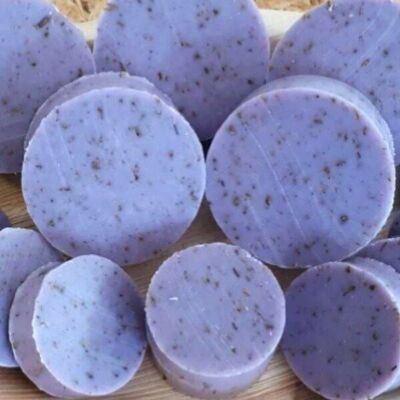 Jabón de la Bella Durmiente, sin aceite de palma de lavanda, 35g