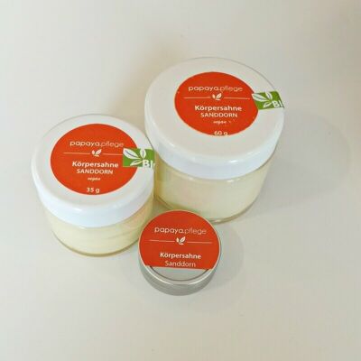 Body cream sea buckthorn vegan, 35g