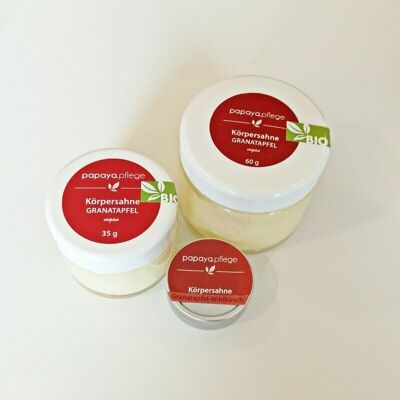 Body cream pomegranate, vegan 60g