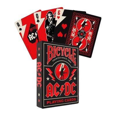 AC/DC Playing Cards Bicycle