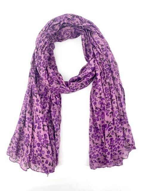 Sciarpa in cotone Liberty da donna