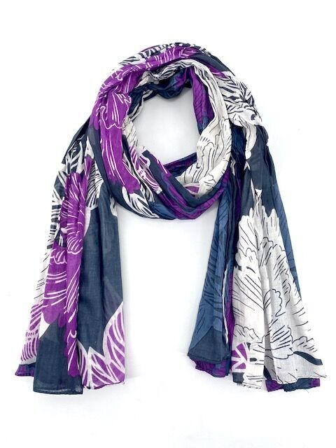 Sciarpa da donna in 100% cotone