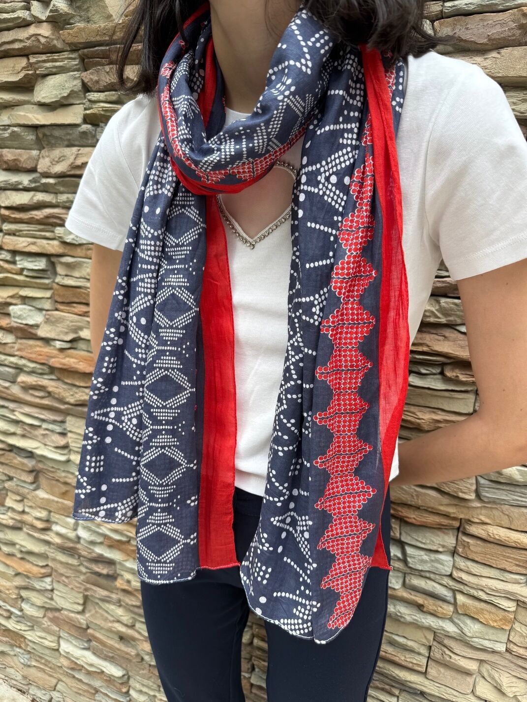 Bufanda unisex 100% algodón