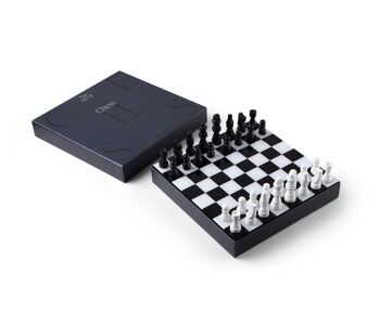 Jeu d'échecs - Design moderne Noir et blanc -Jeu de société décoratif - Printworks 9