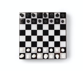 Jeu d'échecs - Design moderne Noir et blanc -Jeu de société décoratif - Printworks 10
