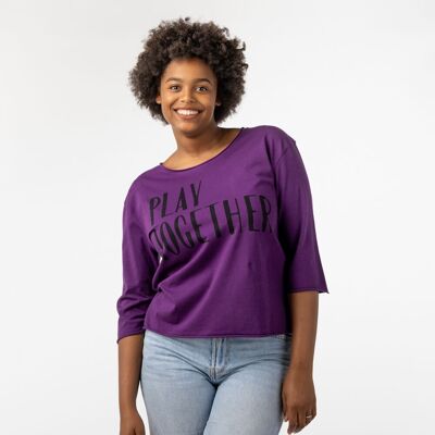 Balance Organic Cotton T-shirt Pruna Fair Trade