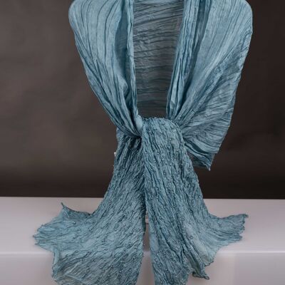Turquoise party shawl