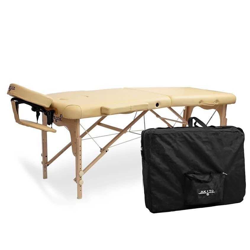 Table de massage Akito Hekate 64 cm - Beige - Avec équipement