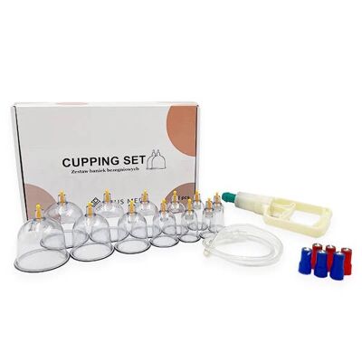 Ventouses sous vide - Lot de 12 ventouses chinoises