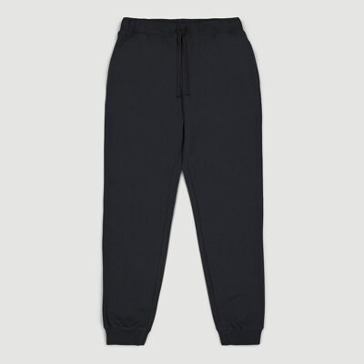 Pantaloni Wellness in cotone biologico neri Fair Trade