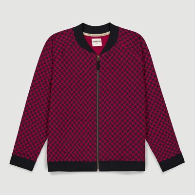 Sweat-shirt en coton biologique imprimé Boo, commerce équitable