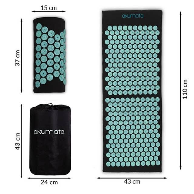 Tapis d'acupression | Méditation | Réflexologie | Long