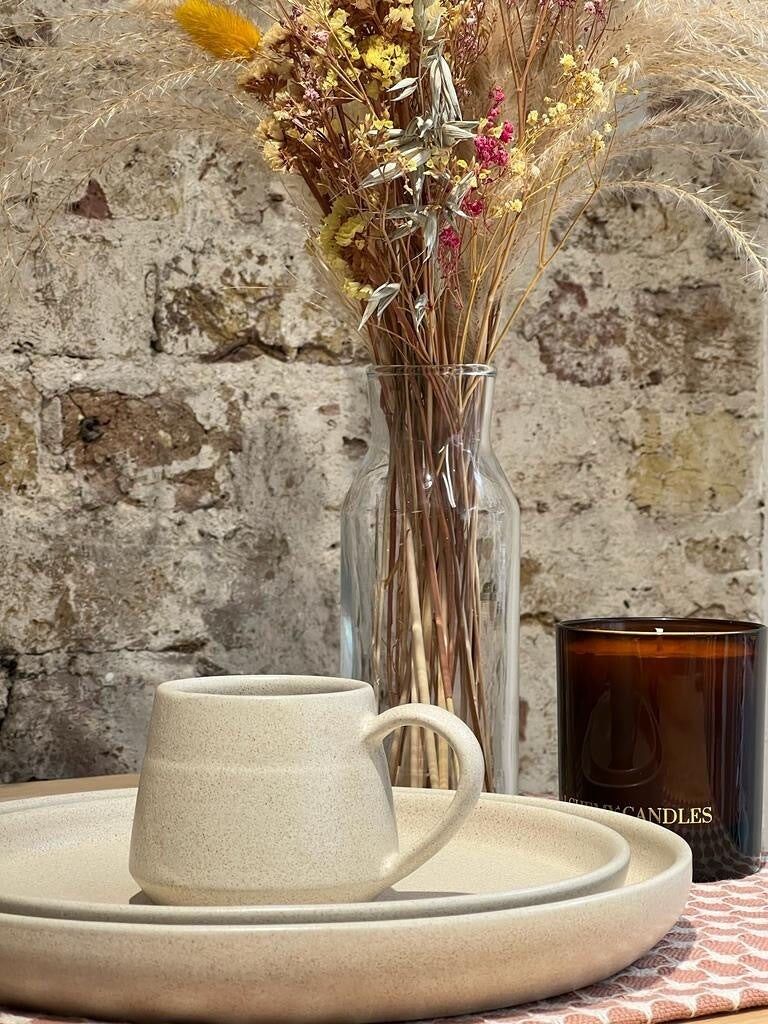 Haferflocken-Servierplatte