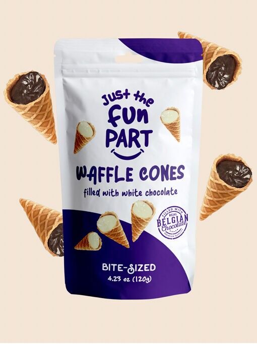 WAFFLECONE - CIOCCOLATO BIANCO