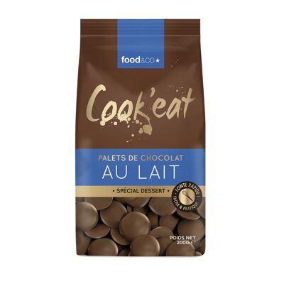 COOK'EAT - PALETAS DE CHOCOLATE CON LECHE