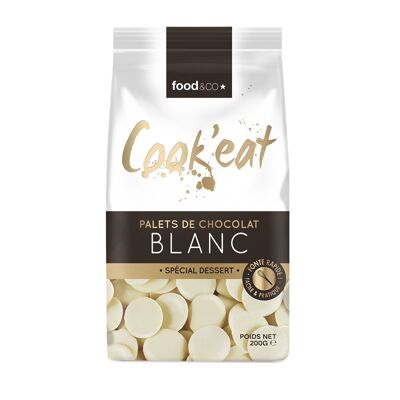 COOK'EAT - PALETAS DE CHOCOLATE BLANCO
