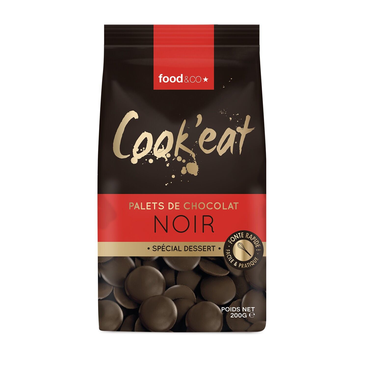 COOK'EAT - PALETTE DI CIOCCOLATO FONDENTE