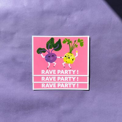 Postal: Fiesta rave